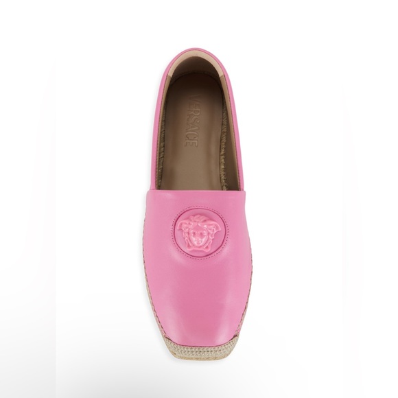 ❌SOLD❤️Versace NWT Medusa Coated Canvas Espadrilles - Picture 5 of 7